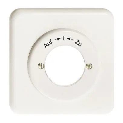 UP-Frontset Auf-I-Zu weiss für Schlüsselschwenktaster FH 