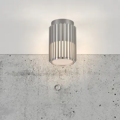 Plafoniera Nordlux ALUDRA 1×E27 15W IP54 Ø124mm alluminio 