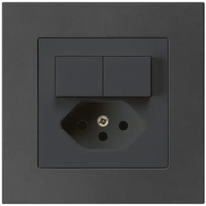 Combinazione INC 2×A-R/1P+T13 nero kallysto.pro 