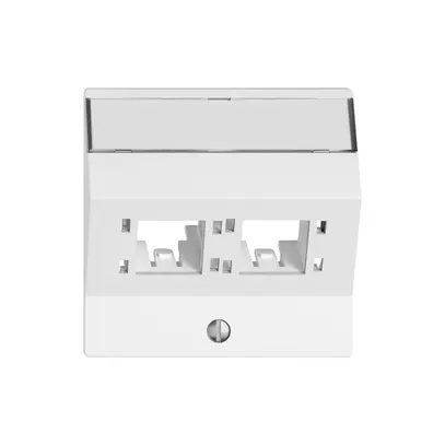 Kit di montaggio EDIZIO.liv SNAPFIX® per freenet cat.6A adattatore 2× bi 