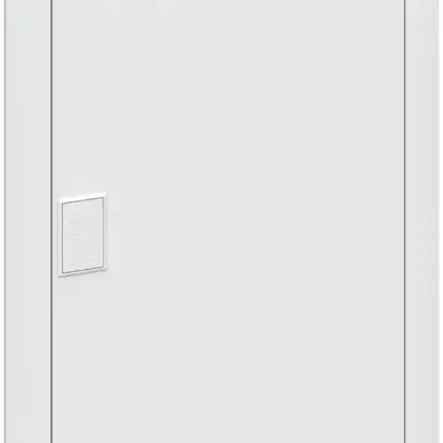 Cadre ABB avec porte 2 rangées pour UK600 gris 