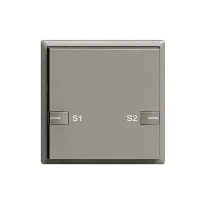 Frontset Szene 1K/1T ZEP mit LED dunkelgrau 