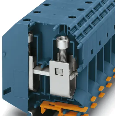 Reihenklemme 35…150mm² Schraubanschluss blau 