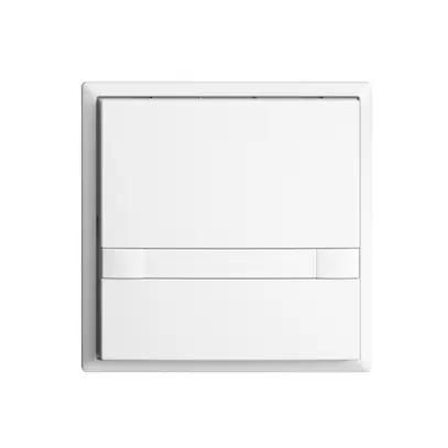 Pulsante INC KNX 1×EDIZIOdue colore bianco RGB senza LED con inserto carta 