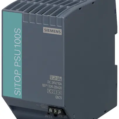 Alimentation Siemens SITOP PSU100S, IN:120/230VAC, OUT:24VDC/10A 
