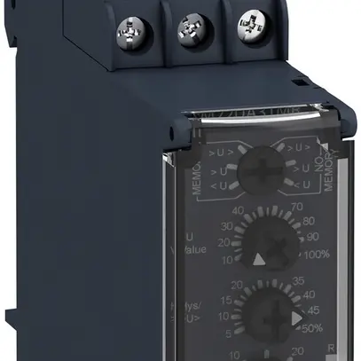 Relais surv.tension Schneider Electric 2C avec temporisateur 