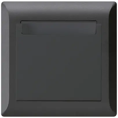 Interrupteur Hotelcard ENC kallysto.line 1L noir 