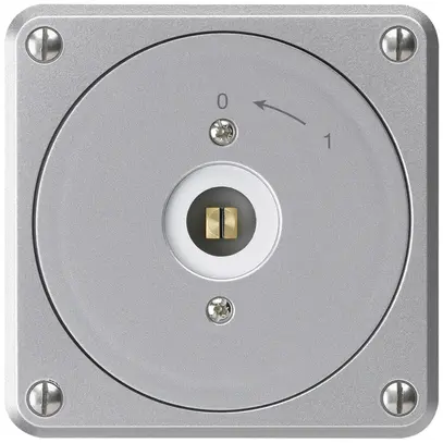 Contact pivotant à clé carrée ENC robusto aluminium sans clapet 1P combi 