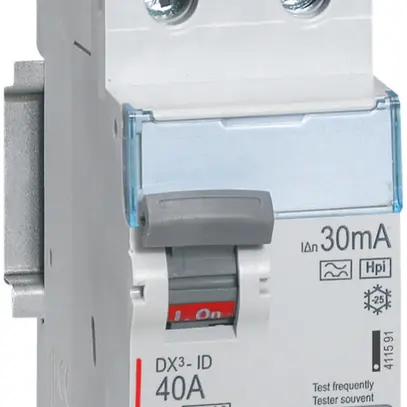Disgiuntore monoblocco Legrand 2P 40A 30mA tipo F 