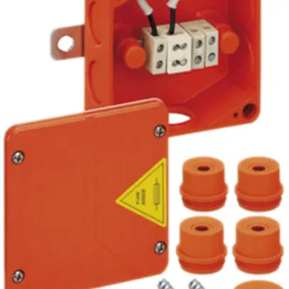 Boîte de dérivation AP WKE 2-3 3×6mm² 2SB 165×165×76mm 
