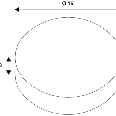 Cadre INC SLV NUMINOS XS rond Ø160/Ø70mm noir 