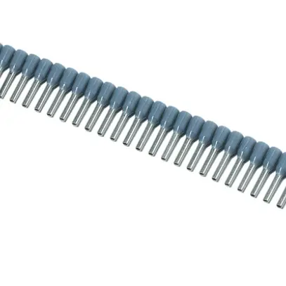 Bande d'embouts de câble pour Stripax plus 0.75mm²/8 gris 