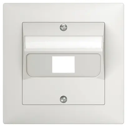 Kit de recouvrement SIDUS z/RJ45 blanc 
