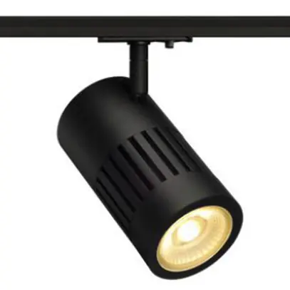Lampada LED SLV STRUCTEC TRACK 24W 2650lm 3000K 60° adattatore 1-fase nero 