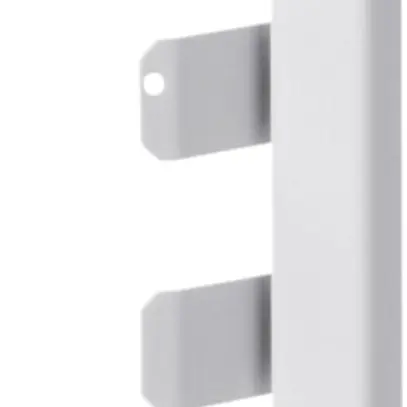 Cache paroi tehalit BRS 70210, blanc trafic 