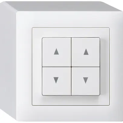 Pulsante per tappar.AP kallysto bianco con 4 tasti 