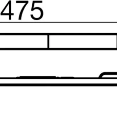LED-Leuchteinsatz SLV Retro OVAL 75W 13500lm 830/840/850 1475mm weiss 