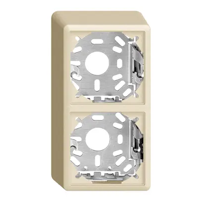 Cappa con piastra di base 54/39mm per combinazioneFX verticale/orizzontale crema 