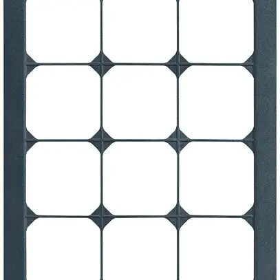 Cadre de recouvrement ENC kallysto.trend 4×3 ozean 274×214mm 
