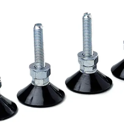 Pieds à niveler Minkels 25mm pour Duopac Box 4 pcs. 