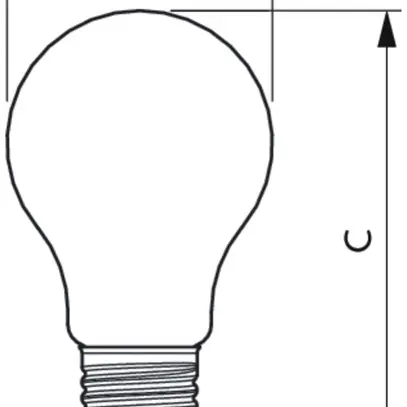 LED-Lampe Philips CorePro E27 10W 1055lm 4000K Ø60×108mm Typ A mattiert 
