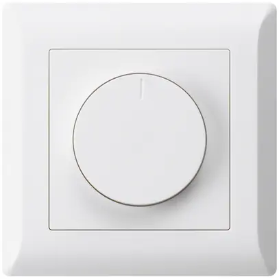 Variatore rotativo INC kallysto.line 20…500VA ritardo d.fase ascendente bianco 