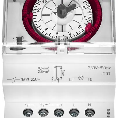 Timer AMD ELBRO talento 111 SK 1-0-Timer 230V 24h 15min 16A 