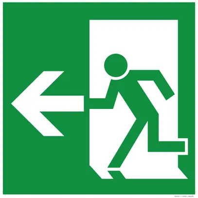 Pittogramma con freccia verso sinistra, per CFY320, CFQ320/160 