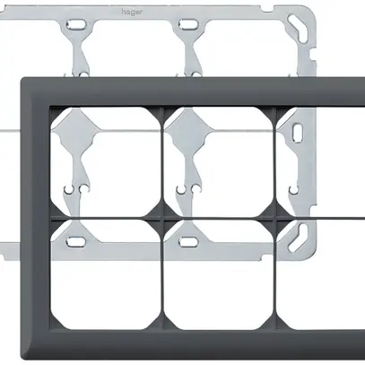 En-tête ENC kallysto.line 2×3 anthracite horizontal 