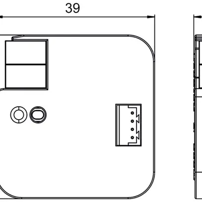 Gateway KNX INC Theben LUXORliving AC IR1 