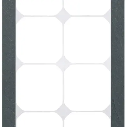 Abdeckrahmen KAL.art 4×2 274×154mm Schiefer schwarz 