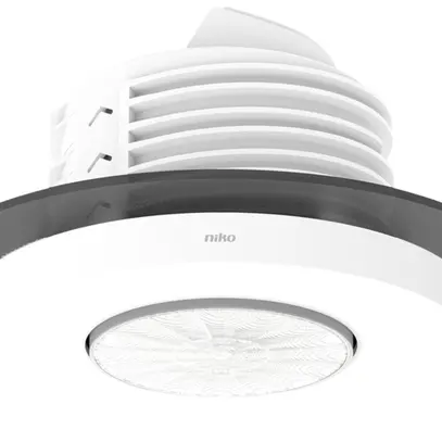 EB-Präsenzmelder Niko P41MR 360° Slave 230V 12…13m IP20 weiss 