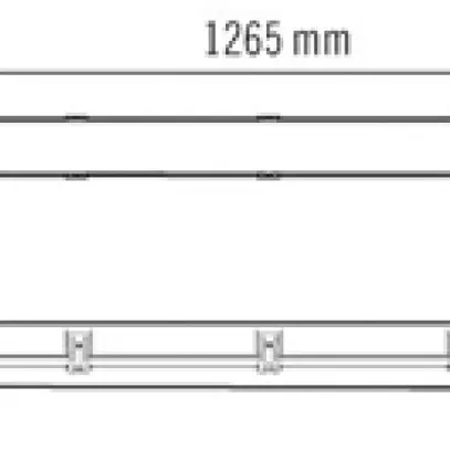 LED-Feuchtraumleuchte ESYLUX OLIVIA 36W 3600lm 840 1265mm IP65 