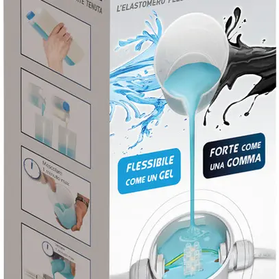 Élastomère isolant Raytech TechnoGelGum IP68 1kV 1kg 