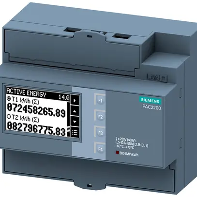 Misuratore di energia AMD Siemens SENTRON PAC2200 3×65A M-Bus 