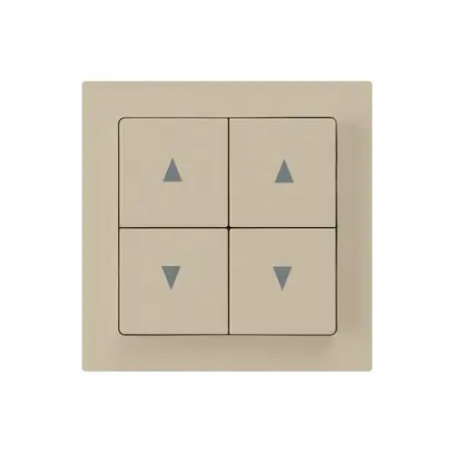 UP-Storenschalter kallysto A beige mit 4 Funktionstasten 