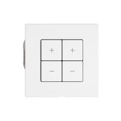 Stazione sec.variatore EDIZIO.liv Wiser SNAPFIX® 2 canali 4 tasti WLAN bi 