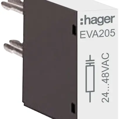 RC-Glied Hager 24VAC zu Schütze EV018…EV038, EVN032…EVN045, EVL014…EVL027 
