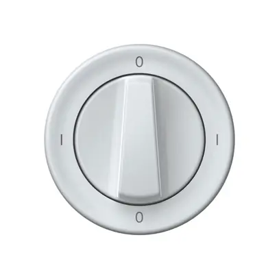 Interruttore rotativo origin interruttore 0/3L 16A 250V 0-I-0-I 60×60mm bianco 