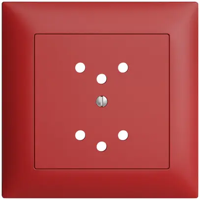 Kit frontal EDIZIOdue berry 88×88mm 2×T12 