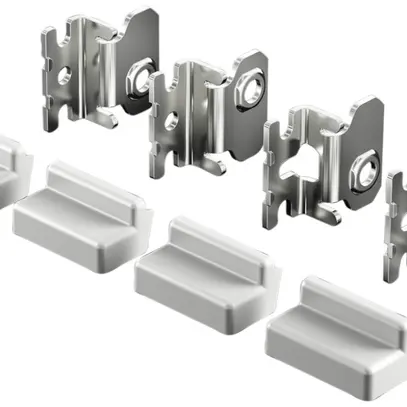 Fissaggio murale Rittal AX, per AX/KX, D=20mm, acciao pregiato V2A 