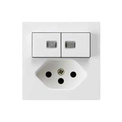 UP-Leuchtkombination 3/1P+A-R+T13 weiss kallysto 2 Linsen 