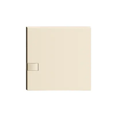 Tasto 1/1 KNX/elettronic.s.LED EDIZIOdue comando semplice crema 