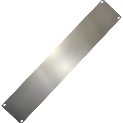 Plaque d'obturation 19" Schneikel Elektronics 2UH, Aluminium anodisé 