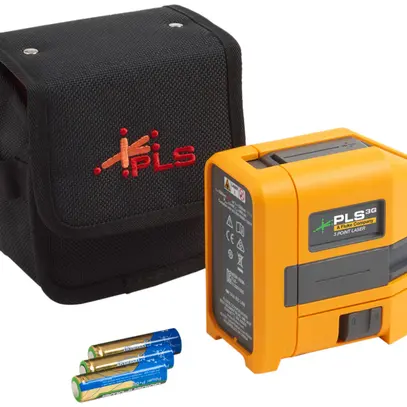 Niveau laser à 3 points Fluke-PLS 3G Z vert 30m ≥16h 525nm 