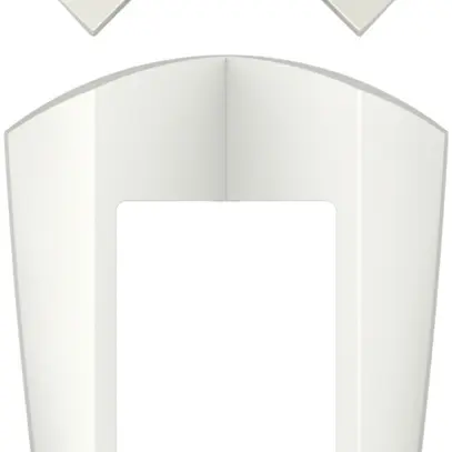 Mensola angolo Theben theLuxa S bianco 