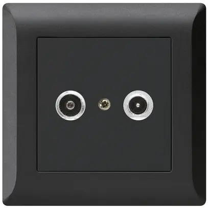 Presa antenna INC kallysto.line R/TV 23dB 2GHz nero 