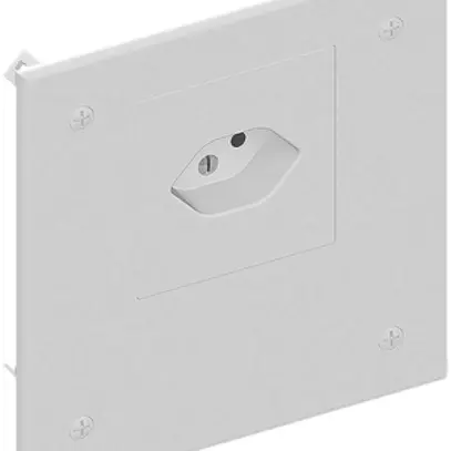 Couvercle à vis AGRO 130×130mm blanc avec 1×T13 