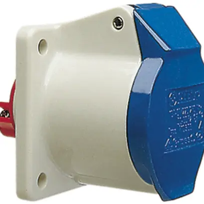 Prise INC CEEtyp 3L 16A 6h droite 