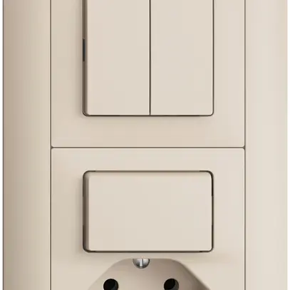 UP-Kombination EDIZIOdue 1/1P+3/T13 crema 